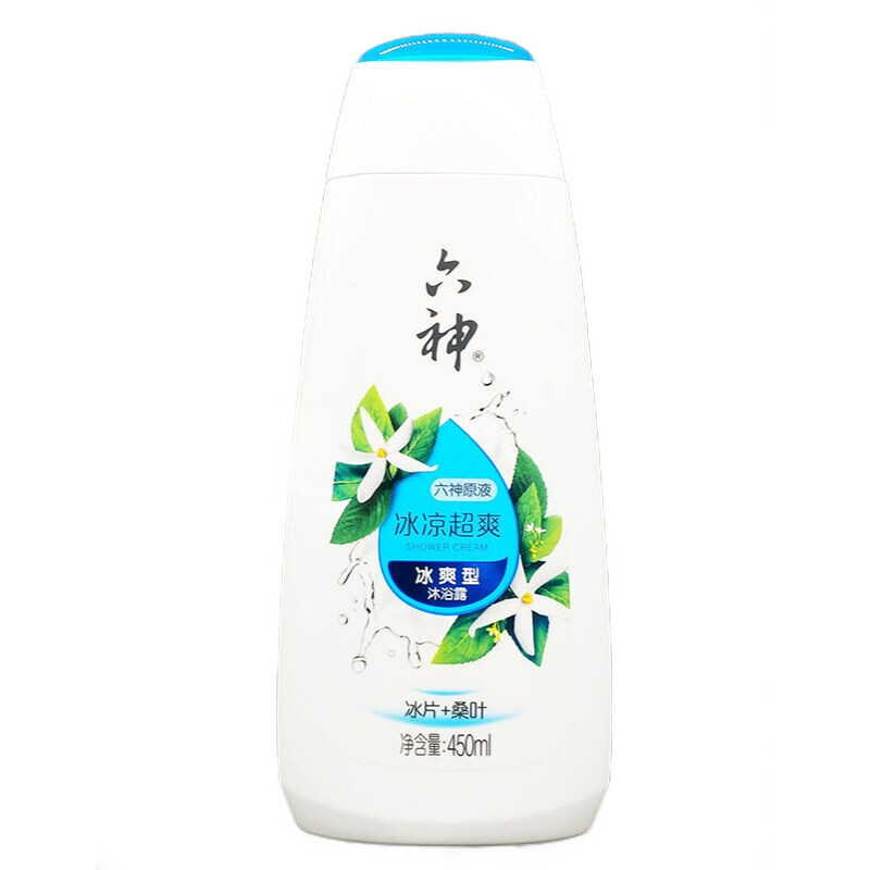 LIUSHEN/六神 沐浴露 450ml 冰凉超爽 450ml 单位:瓶
