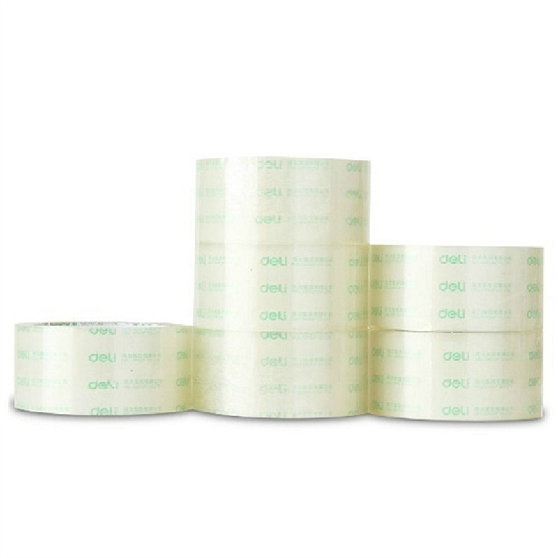 DELI/得力 封箱胶带 30173 45mm×60y 6卷 单位:筒