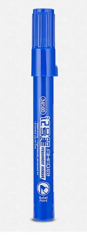AIHAO/爱好 油性记号笔CD光盘签名笔物流快递大头笔 34500 颜色：蓝色 单位:支