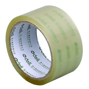 DELI/得力 封箱胶带 30212 尺寸：60y×48mm 包装数：6卷装 颜色：透明 单位:筒