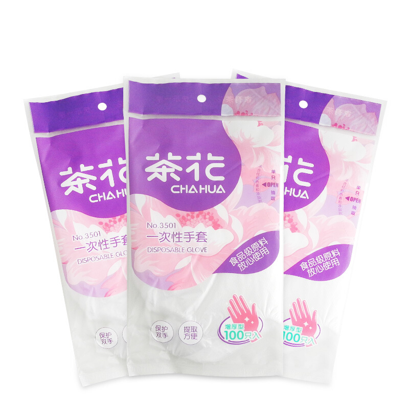 CHAHUA/茶花 一次性手套 3501 单位:包