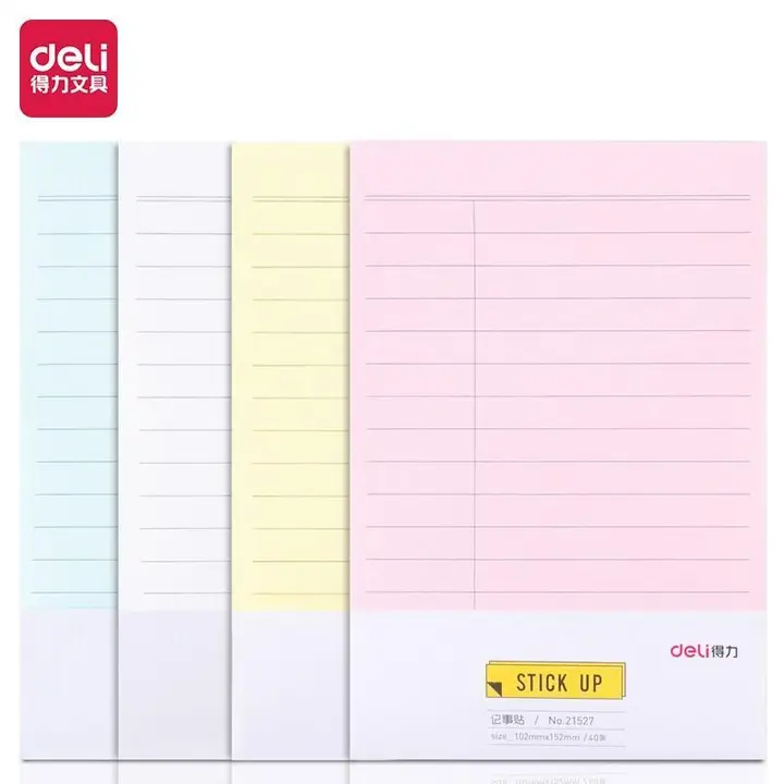 DELI/得力 记事贴 21527 颜色：混色 单位:包
