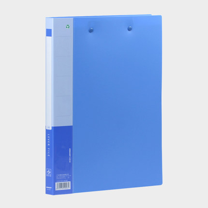 KINARY/金得利 单强力夹 AF502 (蓝)A4优系列 单位:个