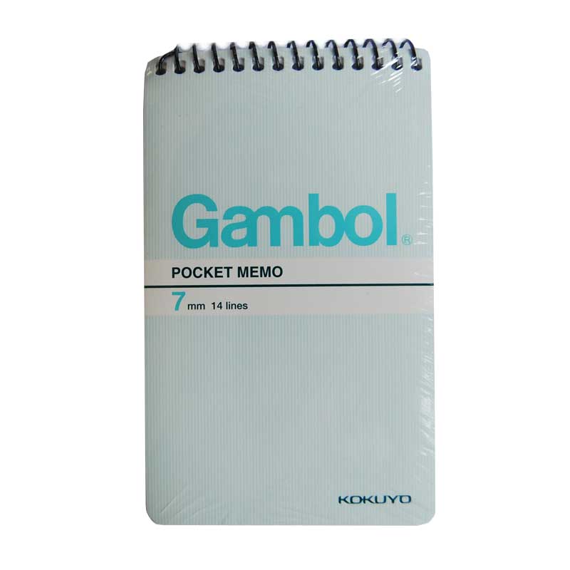 GAMBOL/渡边 螺旋装订本 SA7506 规格：A7 页数：50页 单位:本