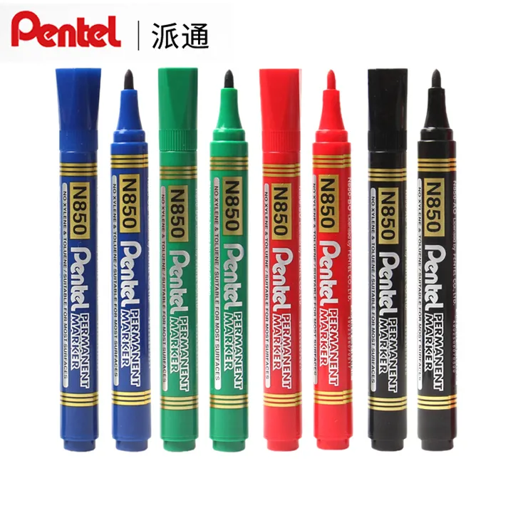 PENTEL/派通 圆头记号笔 N850 颜色：蓝色 单位:支