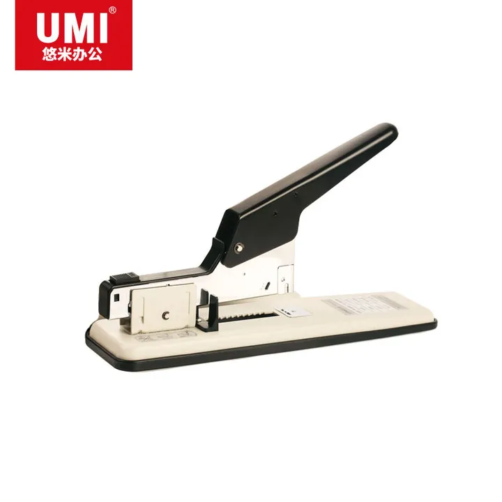 UMI/悠米 重型厚层订书机 B03401X 2-100页 黑+白 单位:盒