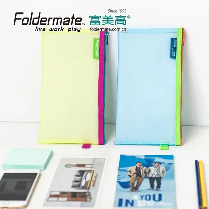 FOLDERMATE/富美高 单层尼龙网袋Carry Pouch 81127 颜色：绿色 规格：A4 单位:个