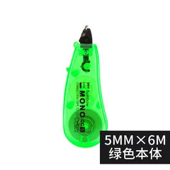 TOMBOW/蜻蜓 修正带 CT-CC5C60 尺寸:5mm×6m 颜色:绿色 单位:个