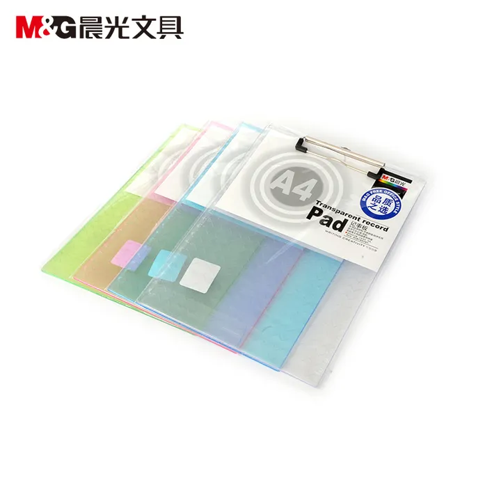 M&G/晨光 竖式透明记事板 ADM94512 颜色：混色 规格：A4 单位:个