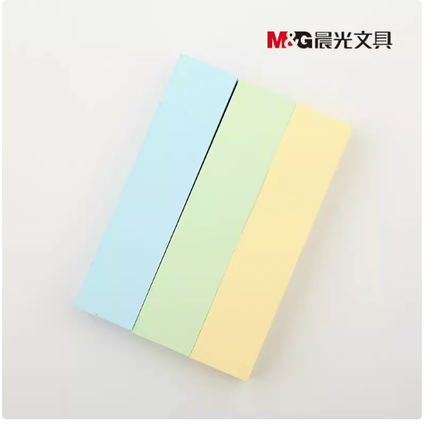 M&G/晨光 三色易事贴 YS-12 包装规格：3×100页 单位:本