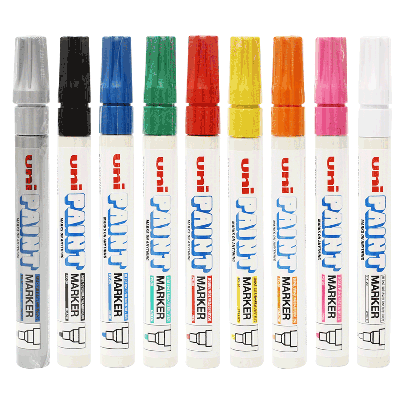 UNI/三菱 油漆笔 PX-20 白 2.2-2.8mm 单位:支