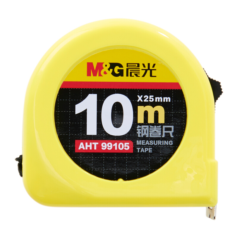M&G/晨光 钢卷尺 AHT99105 长度：10m 单位:卡