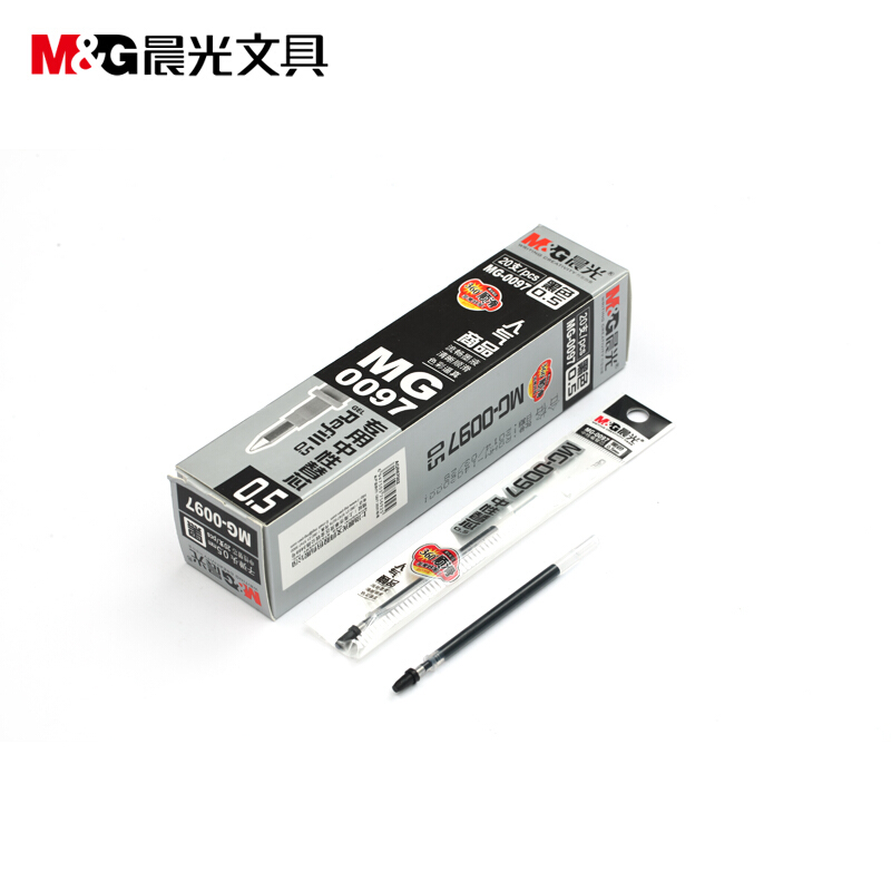 M&G/晨光 专用中性替芯 MG0097 黑色 0.5mm 单位:支