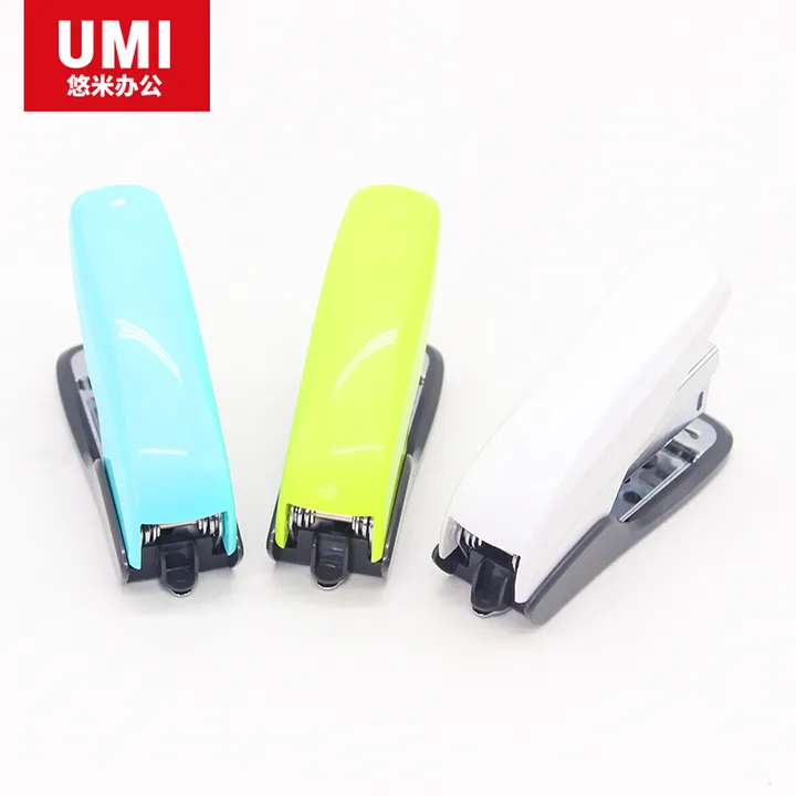 UMI/悠米 时尚省力订书机 B03301B 蓝 12# 单位:盒