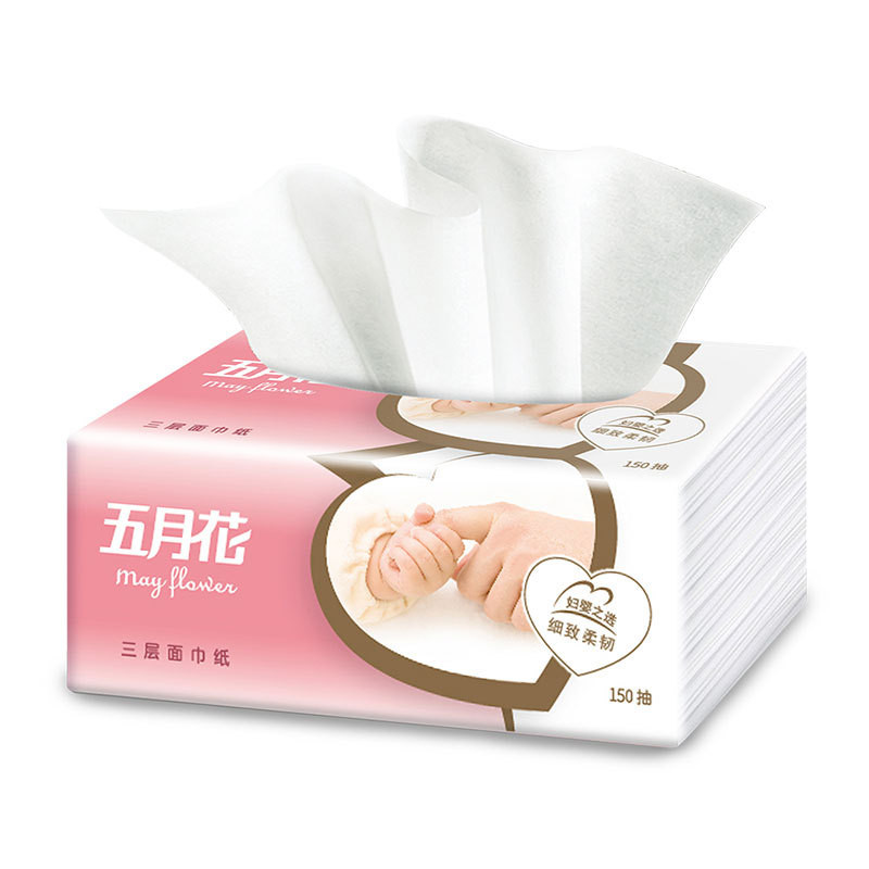 MAYFLOWER/五月花 面纸 A1995A0 三层 150抽 单位:箱