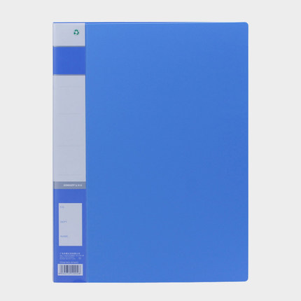 KINARY/金得利 单强力夹 AF602 (蓝)A4优系列标准型 单位:个