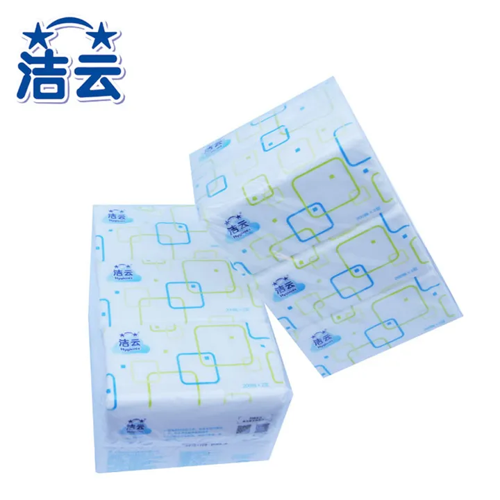 JIEYUN/洁云 面纸 13610801 国色 200抽(小幅) 单位:箱