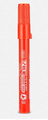 AIHAO/爱好 油性记号笔CD光盘签名笔物流快递大头笔 34500 颜色:红色 单位:支