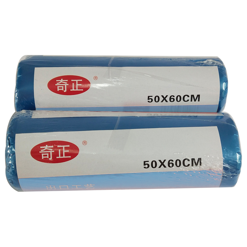 QZ/奇正 垃圾袋 FL-004 (蓝色)50*60cm*0.7S 单位:卷