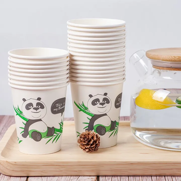 YEKEE/宜洁 纸杯 Y-9629 白色 竹纤维 250ml 单位:包