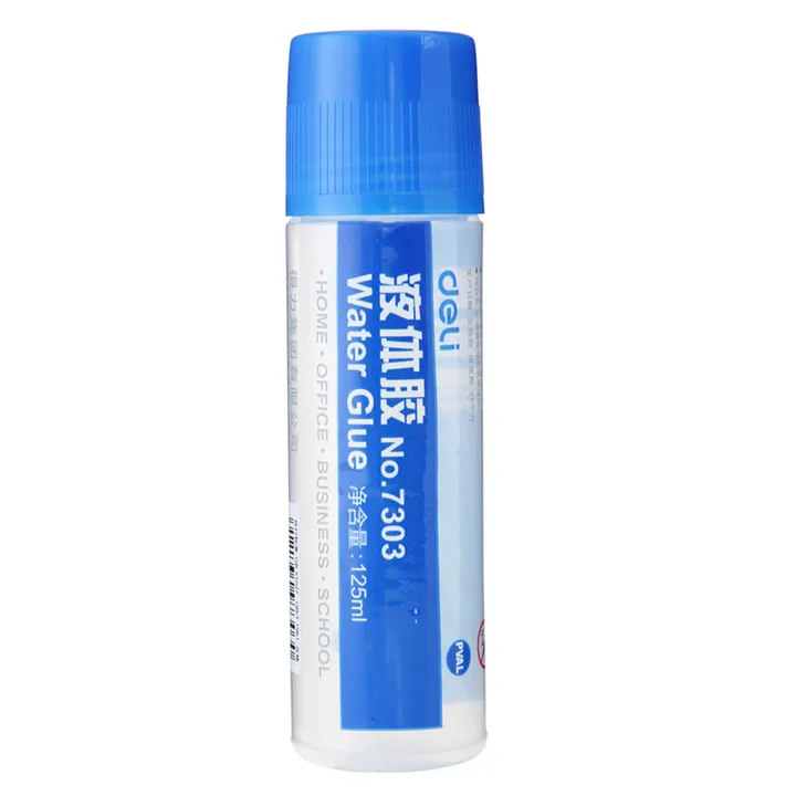 DELI/得力 液体胶水 7303 无色 125ml 单位:瓶