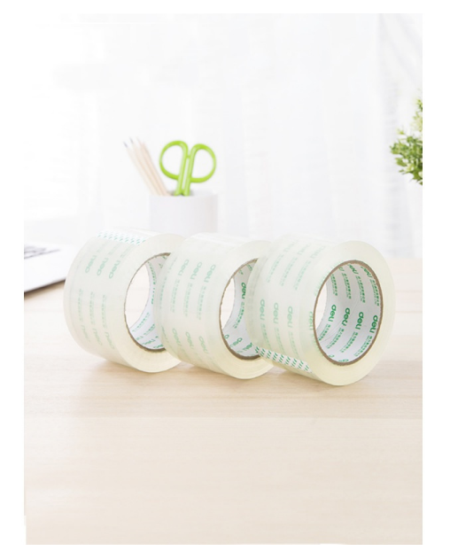 DELI/得力 封箱胶带 33548 高透 单位:筒