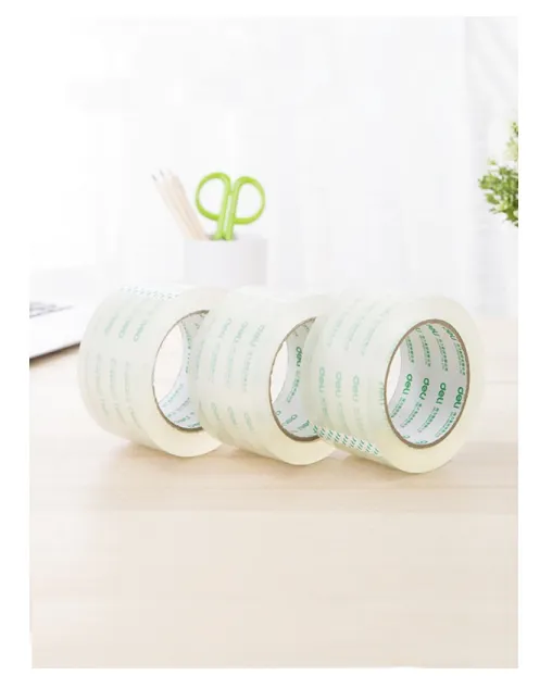 DELI/得力 封箱胶带 33548 高透 单位:筒