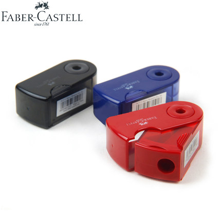 FABER-CASTELL/辉柏嘉 削笔器 182711 推拉单孔 单位:个