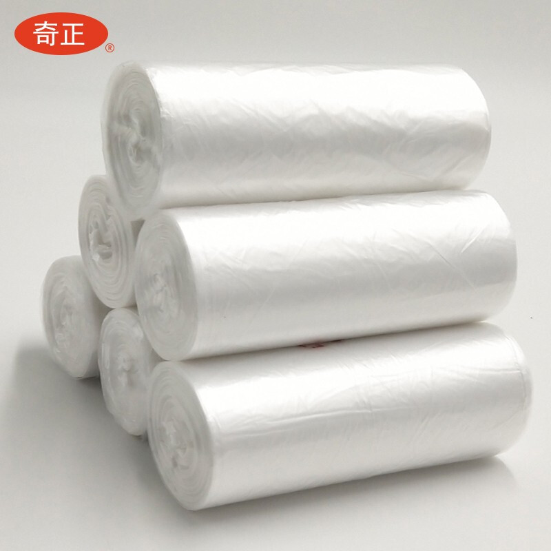QZ/奇正 垃圾袋 HL-002 尺寸：45×55cm 颜色：白色 单位:卷