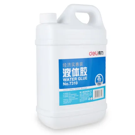 DELI/得力 液体胶 7310 颜色：透明 容量：2L 单位:桶