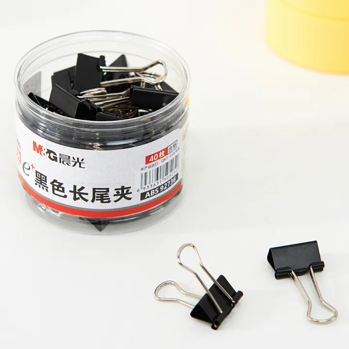 M&G/晨光 长尾夹 ABS92736Eplus 规格：19mm 单位:筒
