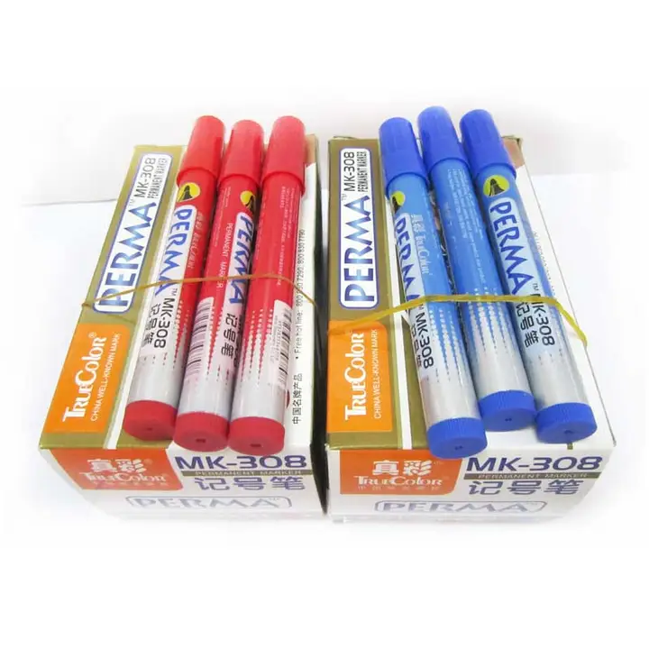 TRUECOLOR/真彩 记号笔 308 颜色：黑色 单位:支