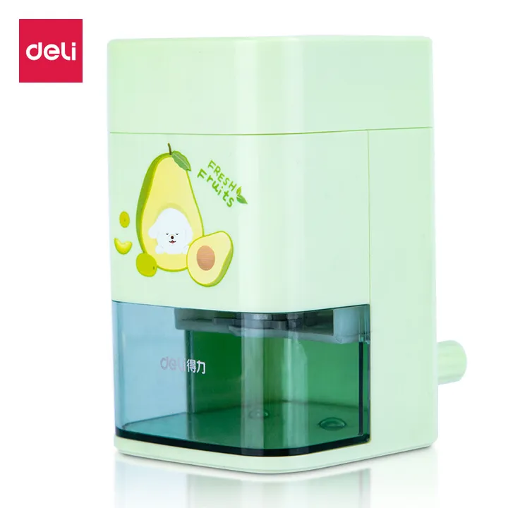 DELI/得力 自动进笔削笔机 71154 尺寸：102×63mm 颜色：绿色 单位:只