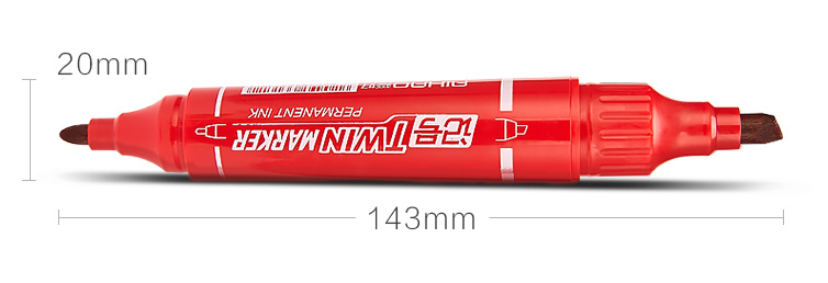 AIHAO/爱好 油性记号笔 3171 红 单位:支