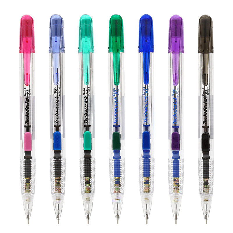 PENTEL/派通 自动铅笔 PD105T 颜色：粉红 规格：0.5mm 单位:支