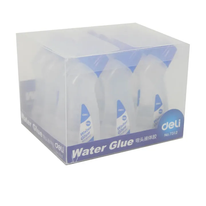 DELI/得力 弯头液体胶 7312 颜色：黄色 容量：65ml 单位:瓶