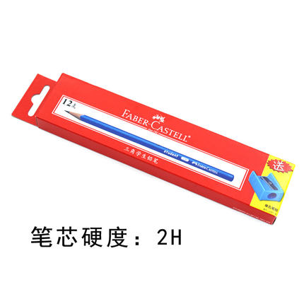 FABER-CASTELL/辉柏嘉 三角铅笔 140000102 粉杆 单位:支