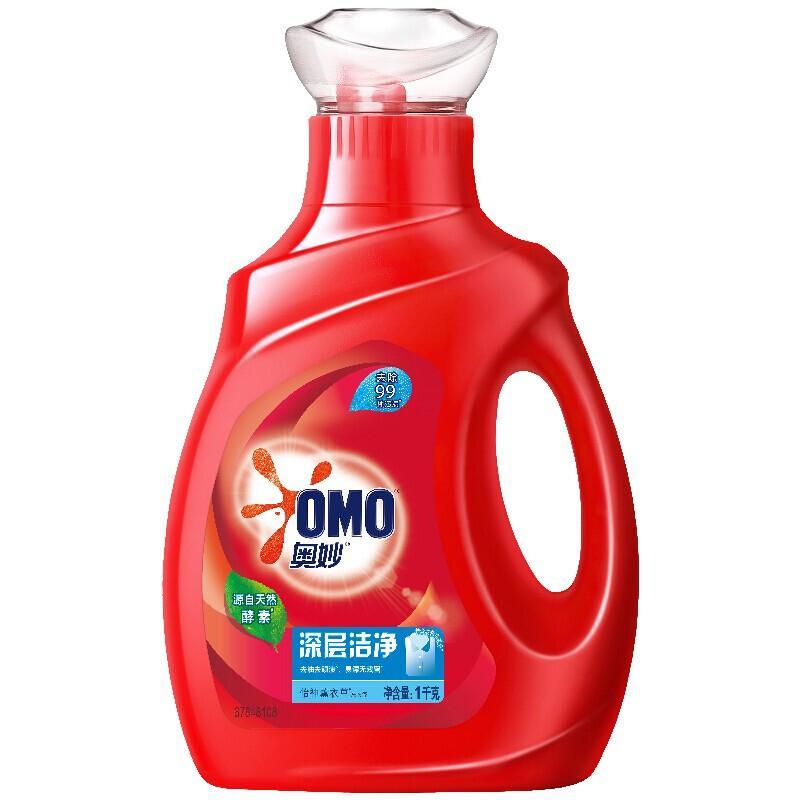 OMO/奥妙 洗衣液 深层洁净洗衣液1KG 单位:瓶