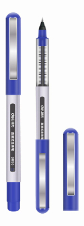 DELI/得力 宝珠笔 S656 颜色：蓝色 规格：0.5mm 包装数：12支 单位:支