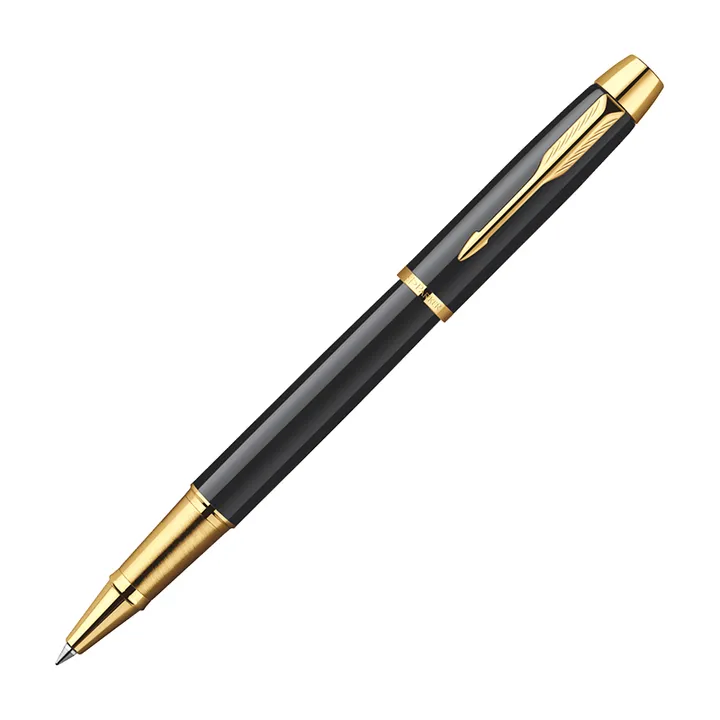 PARKER/派克 丽雅金夹宝珠笔 1024134 AP015714IM(纯黑) 单位:支