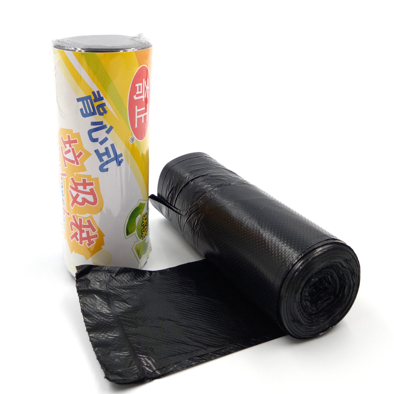 QZ/奇正 垃圾袋 HL-046 (黑色)背心式45*60cm 单位:卷