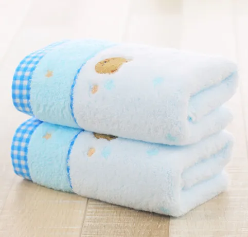 KING SHORE/金号 小熊面巾 3166WH (蓝) 95克78*34mm 单位:条