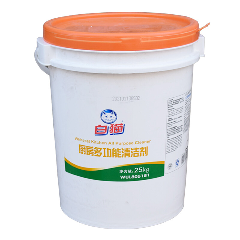 BAIMAO/白猫 厨房清洁剂 厨房多功能 25kg 单位:桶