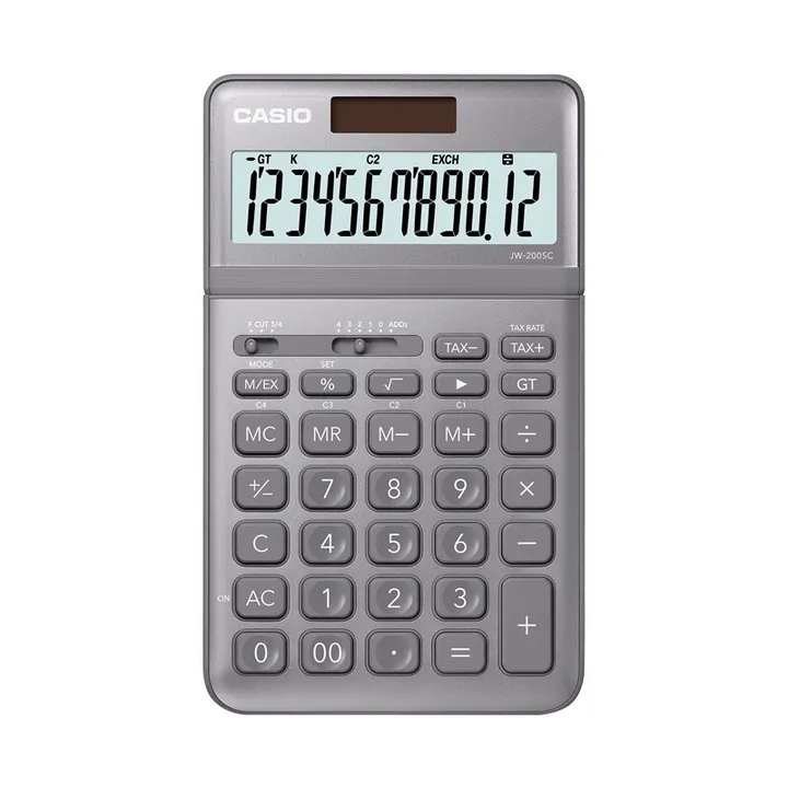 CASIO/卡西欧 计算器 JW-200SC-GY 单位:只