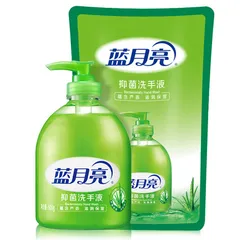 LYL/蓝月亮 洗手液 0125 芦荟抑菌(500g芦瓶+500g芦袋) 单位:组