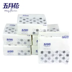 MAYFLOWER/五月花 单层抽取式餐巾纸 A160900 单层 100抽 单位:箱