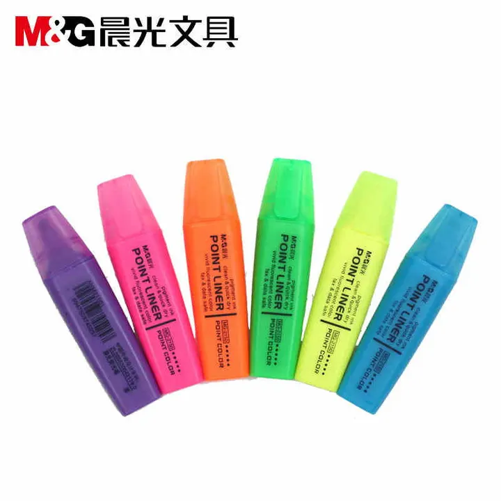 M&G/晨光 荧光笔 MF5301G 颜色：黄色 款式：米菲 单位:支