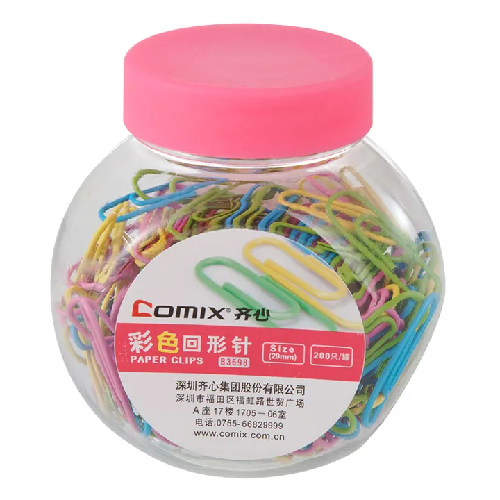 COMIX/齐心 回形针 B3698 单位:筒
