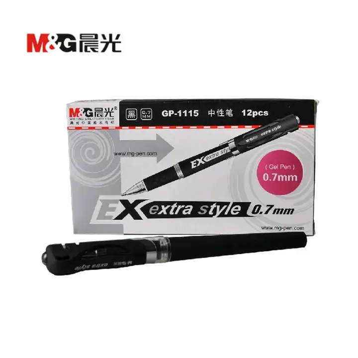 M&G/晨光 中性笔 GP1115A 黑 0.7 单位:支