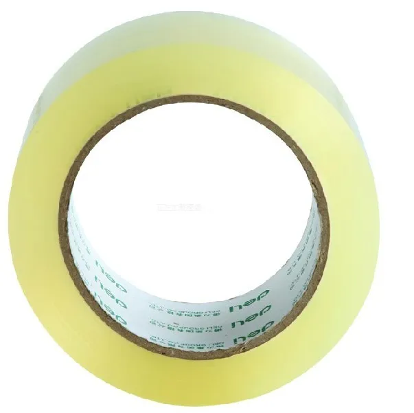 DELI/得力 封箱胶带 30213 尺寸：100y×48mm 包装数：6卷装 颜色：透明 单位:筒